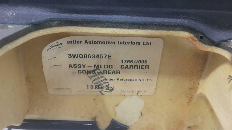 BENTLEY CONTINENTAL GT Rear Console 3W8863456A Console Rear Leather