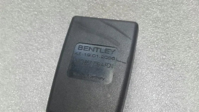 BENTLEY CONTINENTAL GT Left Belt Buckle 3W0857739A Belt Lock Left