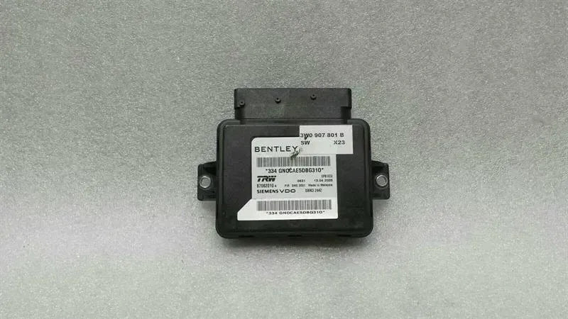 BENTLEY CONTINENTAL FLYING TRACK PBM module 3W0907801B parking brake control unit