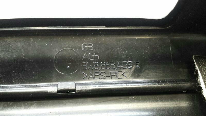 BENTLEY CONTINENTAL GT Boat Trim Cover 3W8863459E Luggage Storage Trim