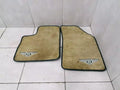 BENTLEY CONTINENTAL GT W12 FLOOR MATS FLOORMATS GREEN LHD