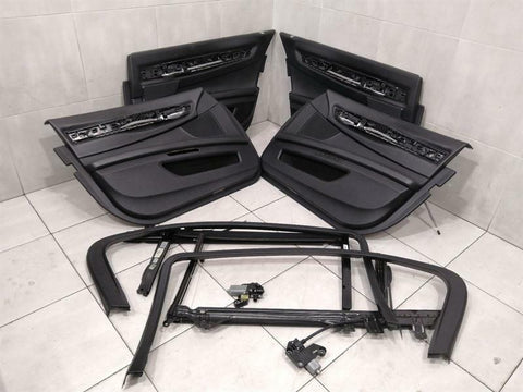 BMW 7 F02 door card set door trim set INDIVIDUAL LWB roll 760Li 750Li