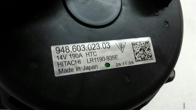 Porsche Panamera 970 Alternator 94860302303 Alternator