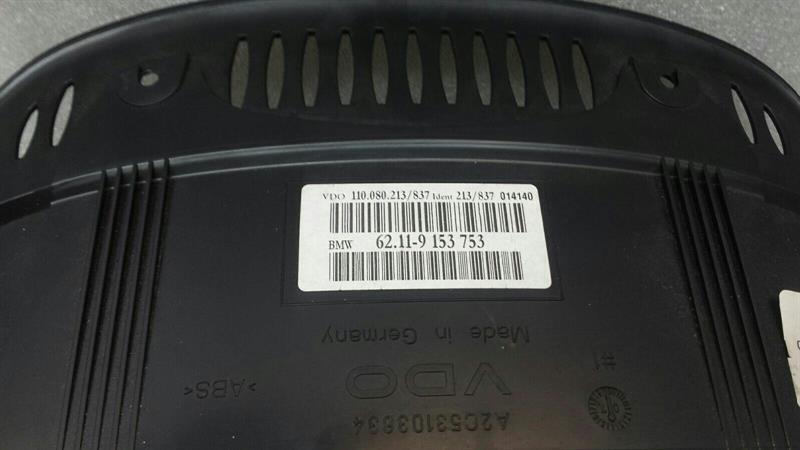 BMW 5 Series E60 Speedometer MPH 9153753 Instrument Cluster 535i 535xi 3.5i Petrol