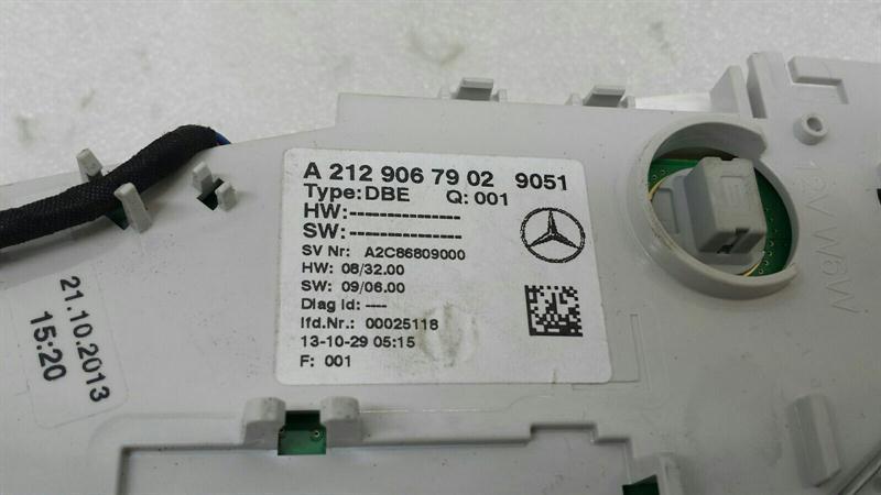 Mercedes E Class W212 Dome Light A2129067902 Interior Light Interior Lamp