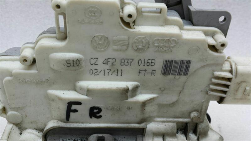 Audi A3 8P RHD front right door lock 4F2837016B right hand drive