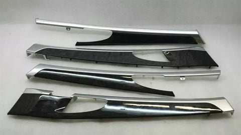 Porsche Panamera 970 door trims set veneer 97055538303 door wood strip dark wood
