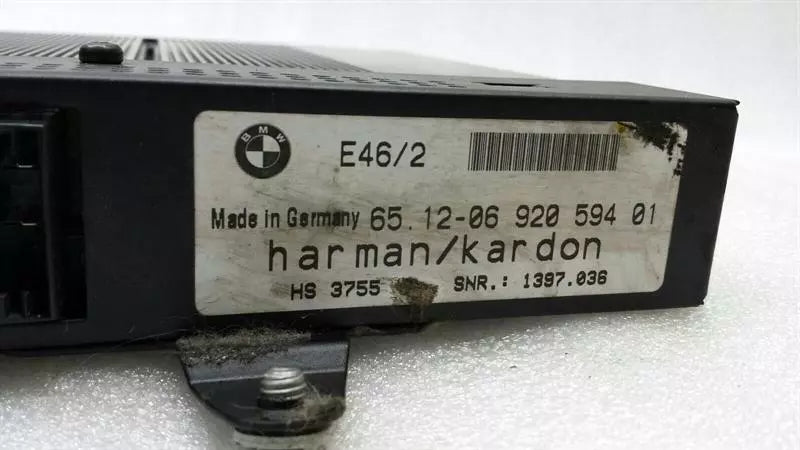 BMW 3 Series E46 Amplifier 65120692059401 Amplifier HK