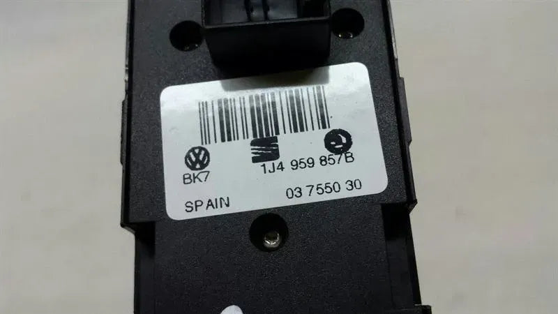 Volkswagen Passat B5 Main Window Switch 1J4959857B Power Window Switch