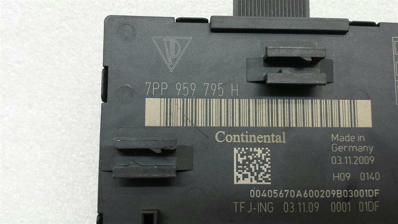 Porsche Panamera 970 rear left door module 7pp959795h control unit rear left