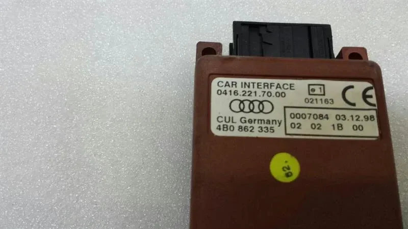 Audi A6 S6 4B Phone Interface 4B0862335 Cell Phone Amplifier Interface