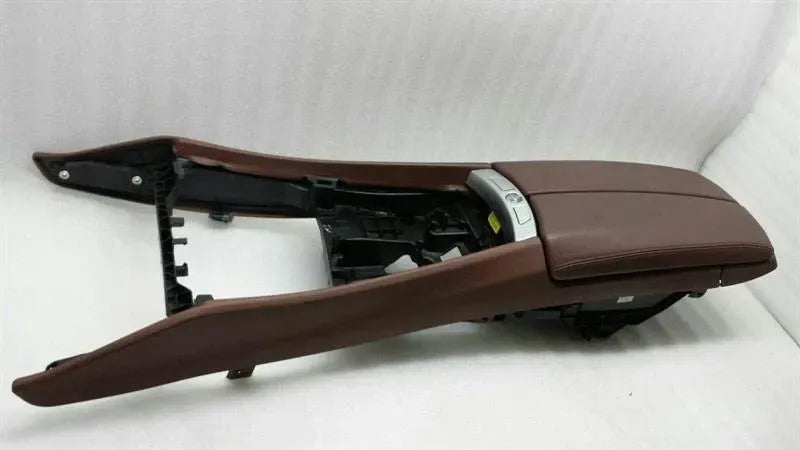 BMW 5 Series F07 GT Center Console Console Leather Cinnamon Brown 9187514 Center Console