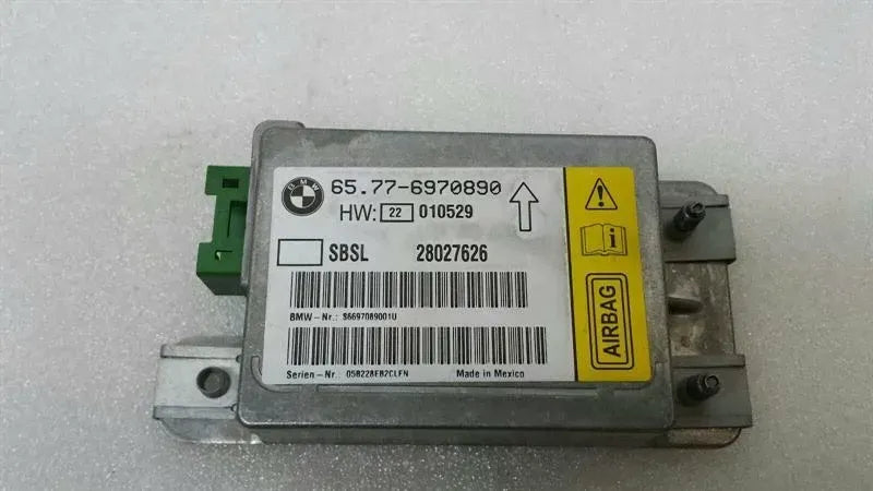 BMW 7 SERIES E65 E66 DEPLOY UNIT ECU 6970890 SRS ECU