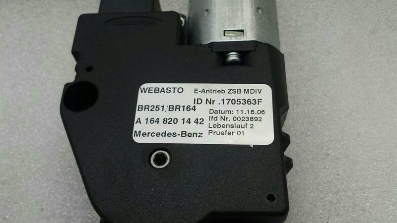Mercedes R Class W251 W164 X164 Sun Roof Engine A1648201442 Sunroof Engine