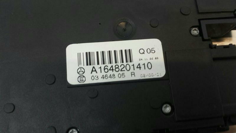 Mercedes R Class W251 seat switch right A1648201410 right seat switch
