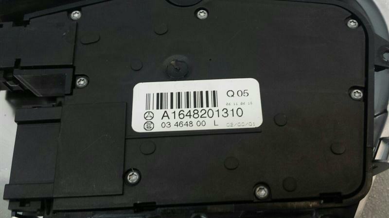 Mercedes R Class W251 seat switch left A1648201310 left seat switch