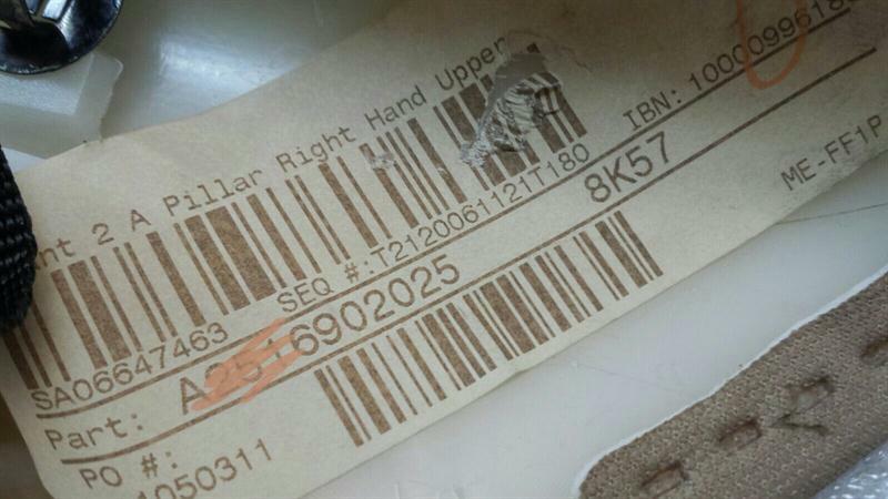 Mercedes R Class W251 A-Pillar Trim Cover A2516901925 A-Post Covers