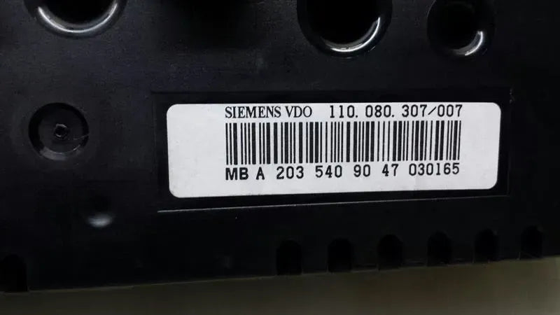 Mercedes C Class W203 Instrument Cluster A2035409047 Speedometer MPH UK