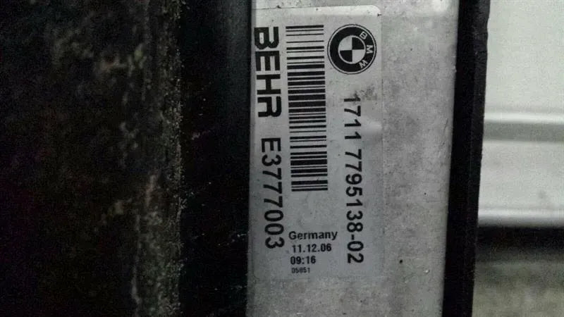BMW 7 series E65 E66 radiator pack 17517791909 radiator package diesel