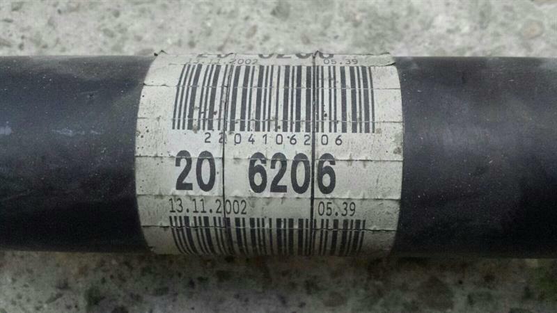 Mercedes S-Class W220 Propshaft A2204106206 Propshaft S600 Long V12