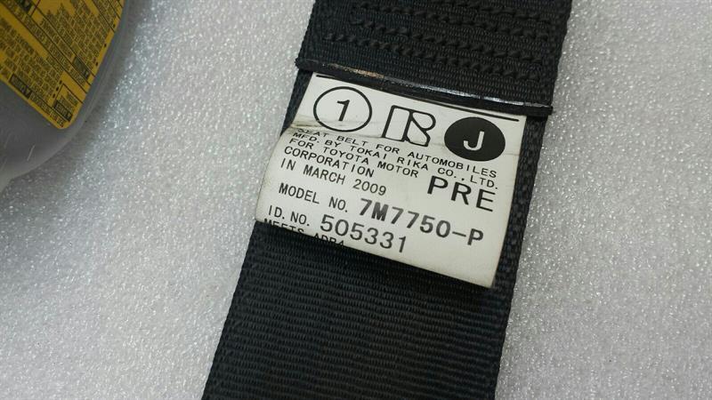 LEXUS ISF IS II seat belt front right 73210-53230-C2 front seat belt