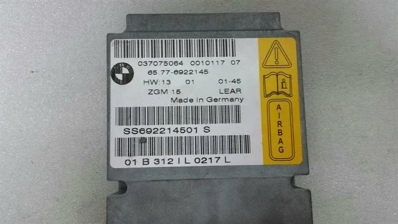 BMW 7 series E65 safety modules ECU 65776922145 air control unit SRS