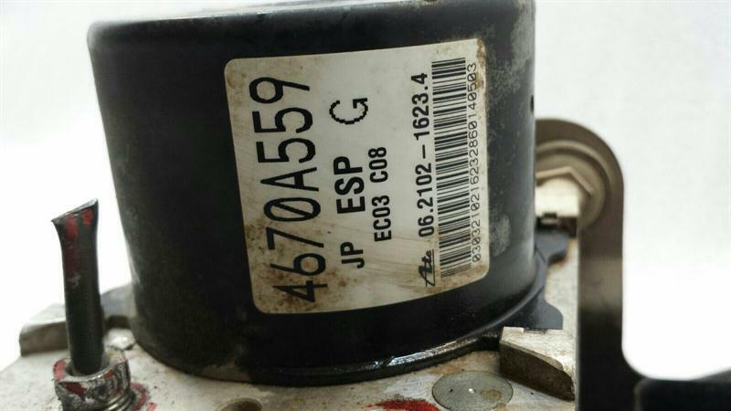 MITSUBISHI Lancer X EVO A.B.S Pump 4670A560 ABS Pump HYDRAULIC BLOCK