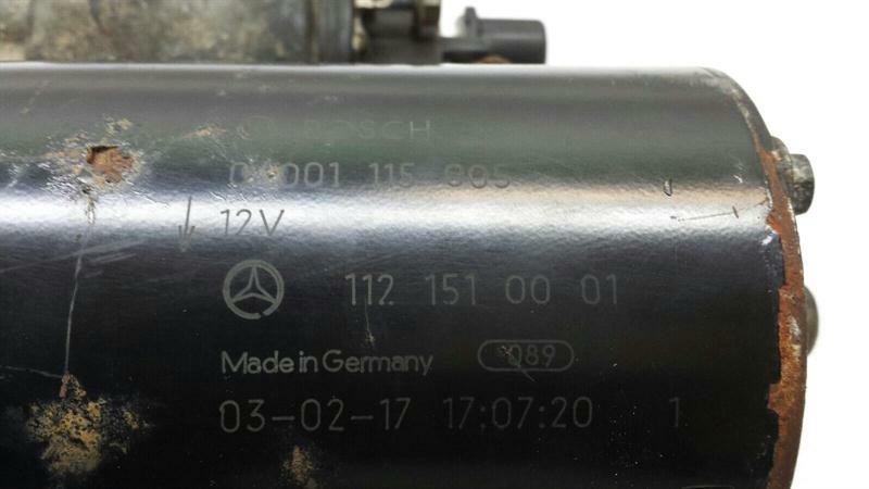 Mercedes E Class W211 starter engine A1121510001 starter
