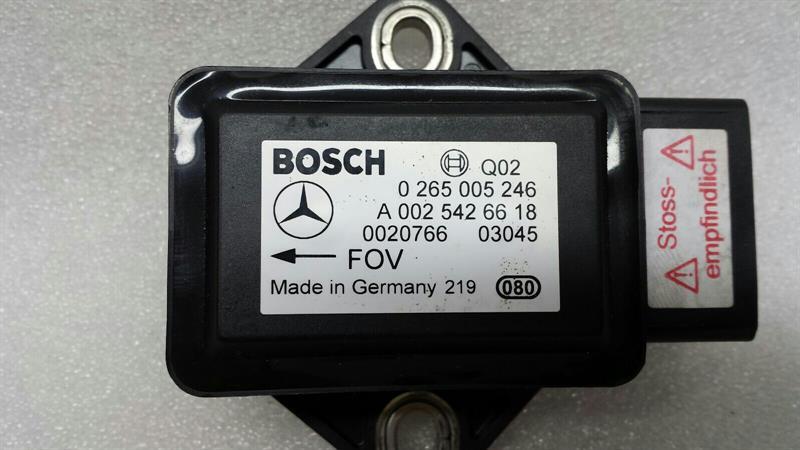 2004 Mercedes E Class E55 AMG A0025426618 ESP Acceleration Rotation Rates Sensor