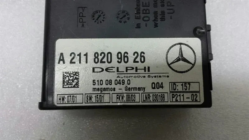 Mercedes E-class W211 alarm control unit A2118209626 towing protection control unit
