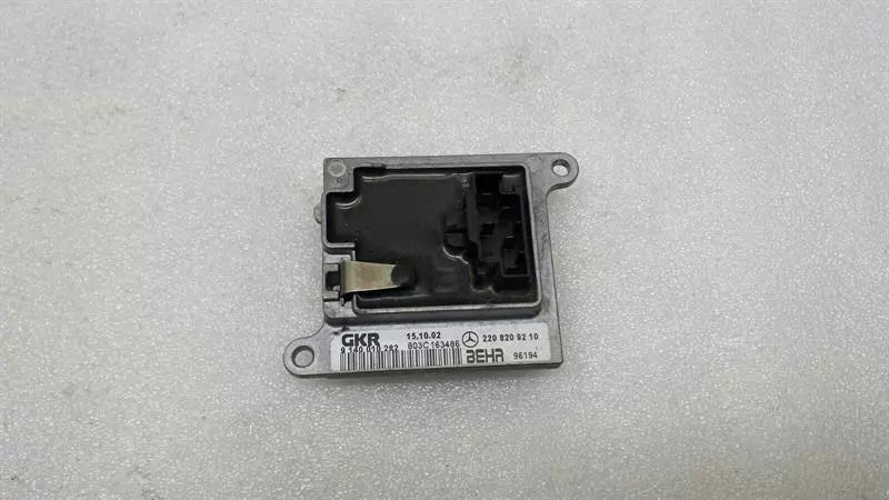 Mercedes S-class W220 S320 CDI fan controller A2208209210 heater resistor