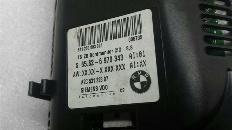 BMW 5 Series E60 E63 Navi 65826970343 Navigation Screen Monitor