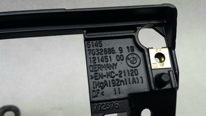 BMW 7 series E65 facelift tray 51457032886 storage compartment center