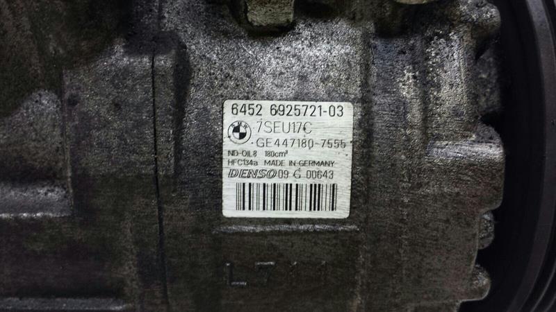 BMW 7 series E65/E66 A/C compressor AIR CONDITIONING COMPRESSOR 64526925721