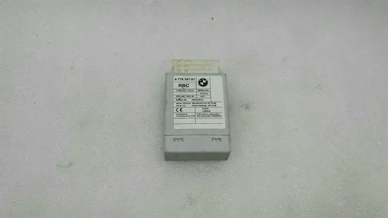 BMW 5 Series E60 tyre pressure control unit 6778387 RDC modules tyre pressure