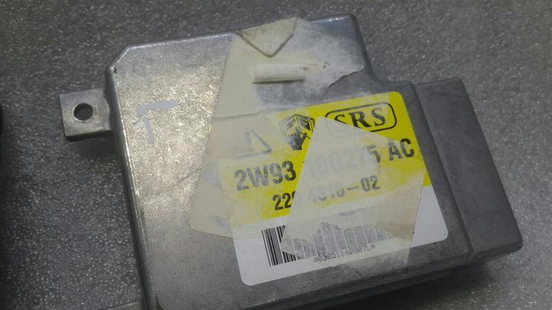 JAGUAR XJ X350 Safety Modules ECU Set 2W93-19G275-AC Air Control Unit SRS Set