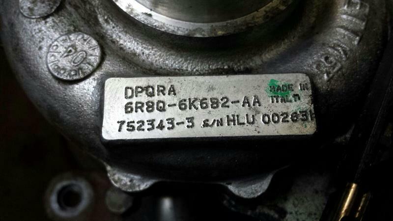 JAGUAR XJ X350 Turbocharger Right C2C38924 Right Turbo Charger 2.7D 6R8Q-6K682-AA