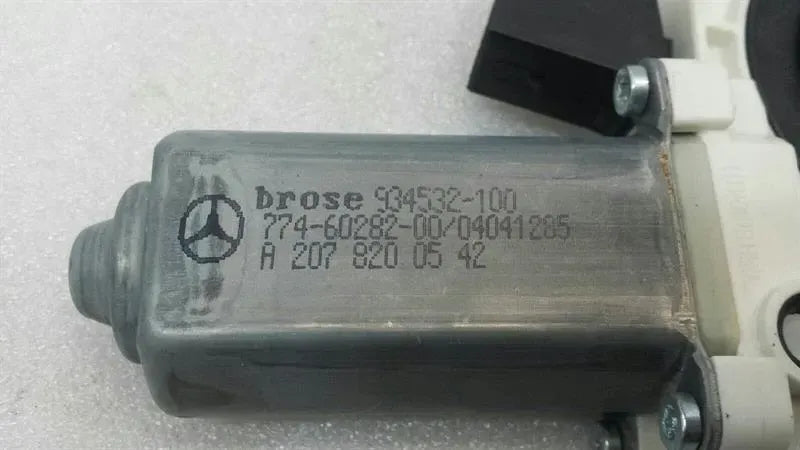 Mercedes E Class W207 Window Regulator Motor Left A2078200542 Left Door Window Motor