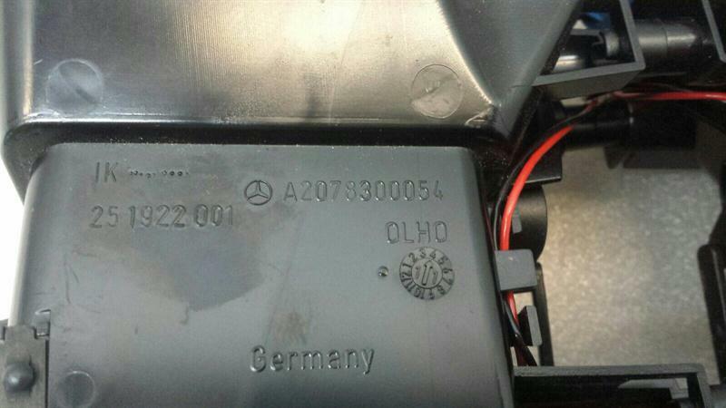 Mercedes E Class W207 Air Vent Vent Grille Centre A2078300054 Air Vent