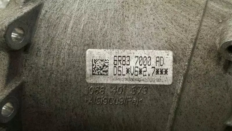 Jaguar S-Type Auto Gearbox 6R83-7000-AD Transmission NO CONVERTER 2.7 DIESEL
