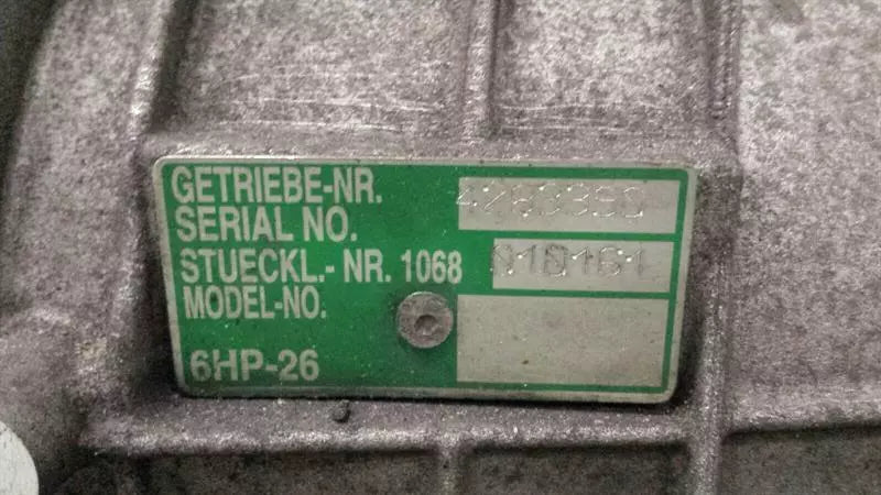 Jaguar S-Type Auto Gearbox 6R83-7000-AD Transmission NO CONVERTER 2.7 DIESEL
