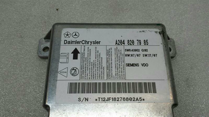 Mercedes GLK X204 Air ECU A2048207985 Safety Module ECU SRS