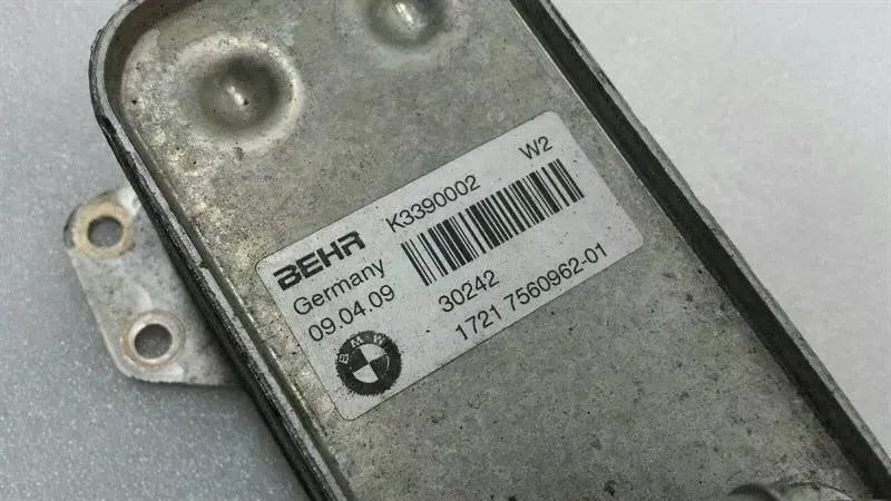 BMW E60 transmission oil cooler 17217560962 gearbox cooler N54 535i heat exchanger