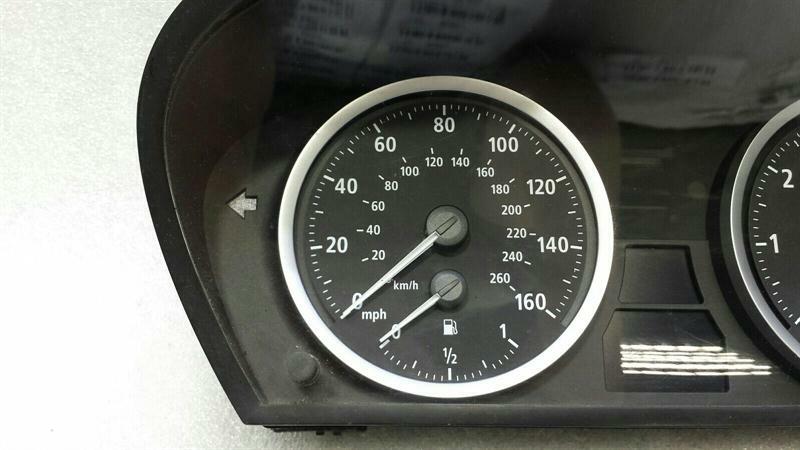 BMW 5 Series E60 535i Instrument Cluster 6944118 Speedometer MPH US