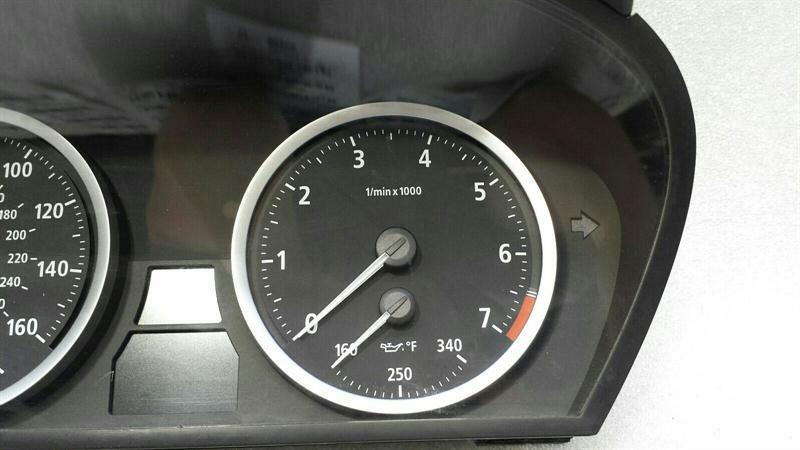 BMW 5 Series E60 535i Instrument Cluster 6944118 Speedometer MPH US