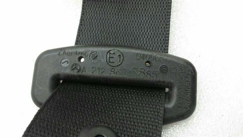 Mercedes W212 seat belt belt front right A2128606885 front seatbelt