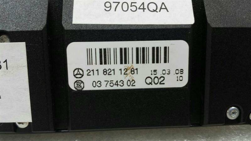 Mercedes CLS W219 switch block A2118211281 switch block