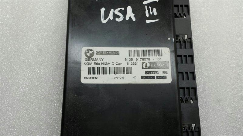 BMW 5 Series E60 E61 kgm control unit 61359176079 getaway modules