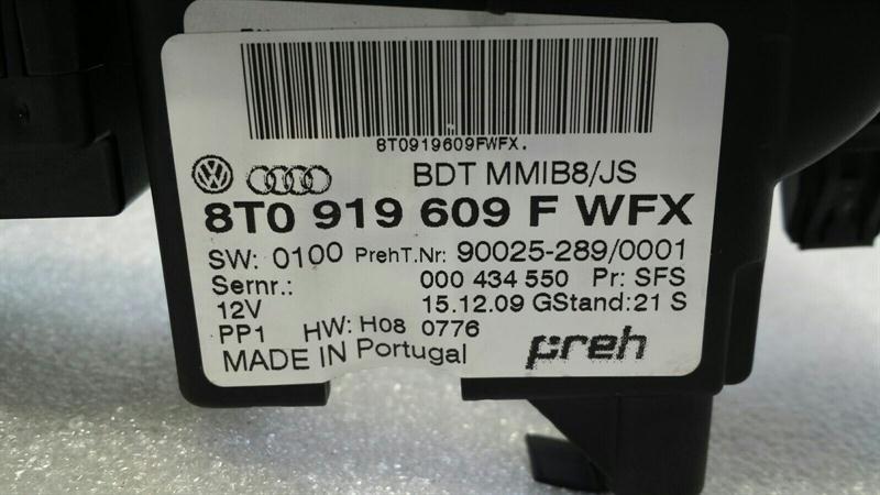 Audi Q5 8r mmi 3g programming unit 8T0919609F multimedia controller switch
