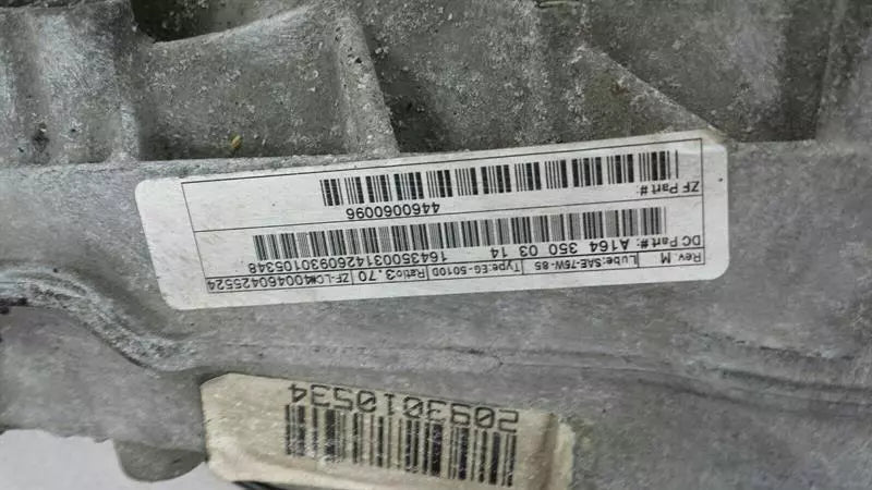 Mercedes GL X164 W164 Rear Differential A1643500314 Rear Diff RATIO 3.70